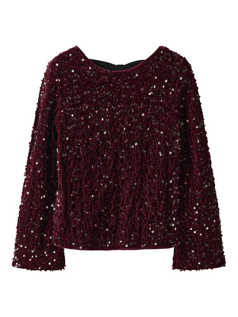 Name it Mädchen festliche Bluse langarm NKFRUSITTA