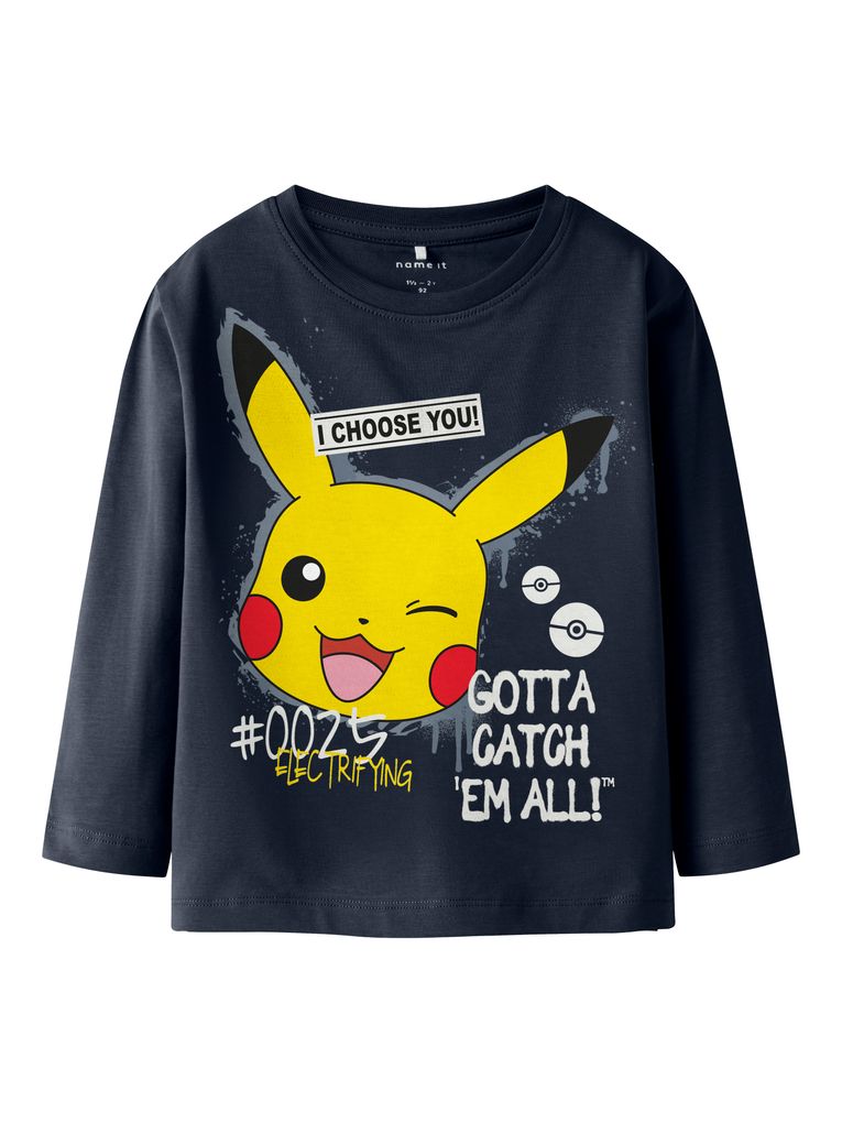 Name it Jungen Langarmshirt NMMNOR POKEMON