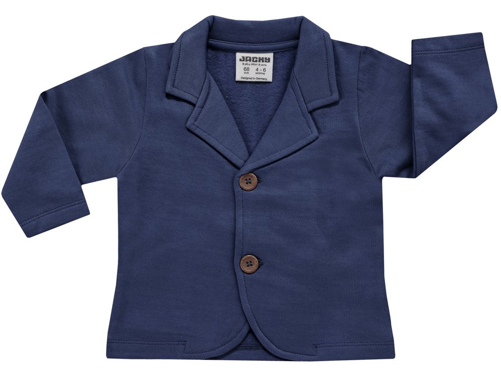 Jacky Baby Jungen Sweat-Blazer festlich Taufkleidung
