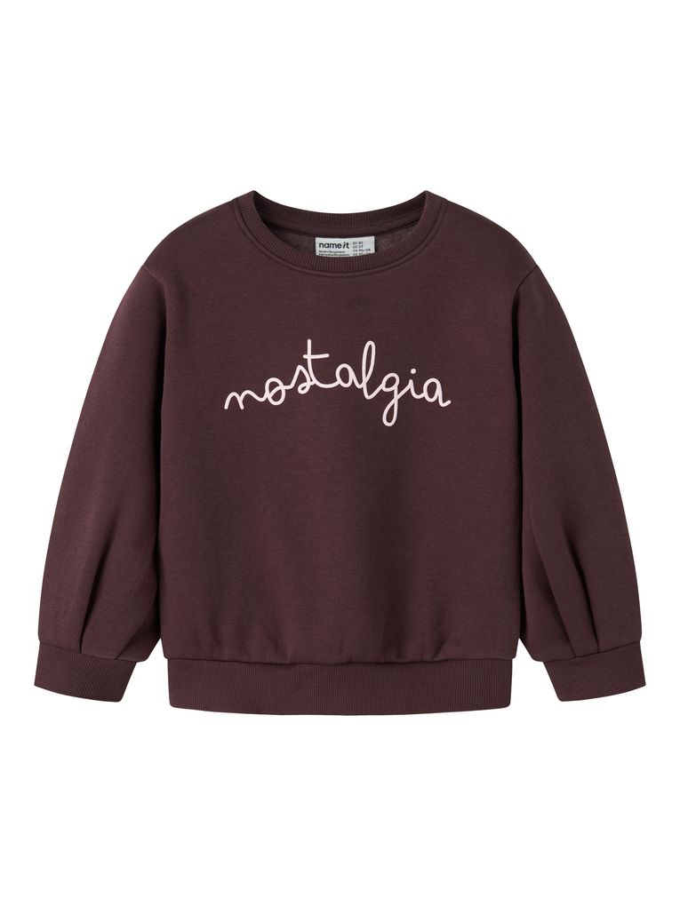 Name it Mädchen Sweatshirt Rundhals NMFOVI