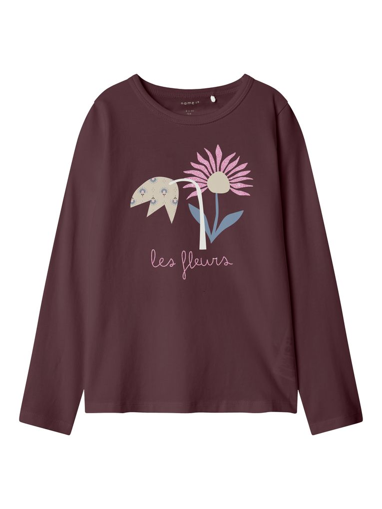 Name it Mädchen Langarmshirt NMFOSLINA