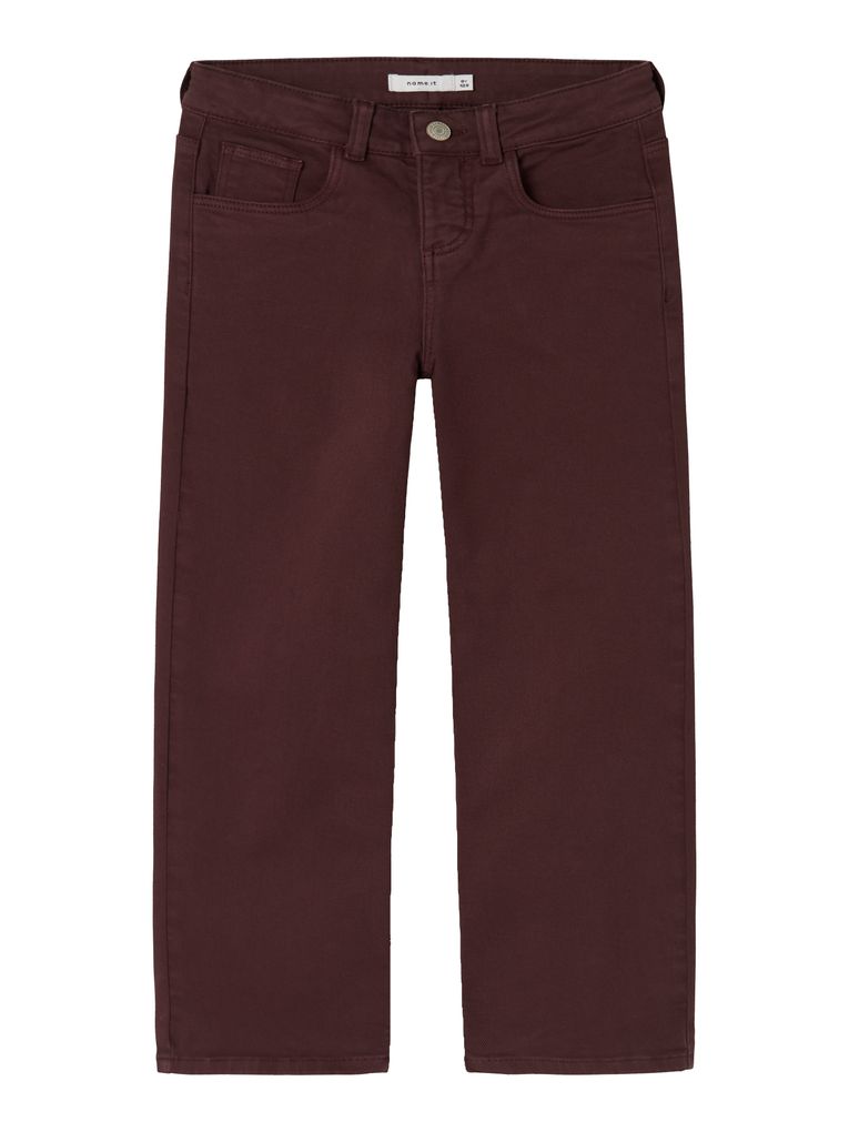 Name It Mädchen Twill-Hose NKFROSE WIDE TWILL PANT 5505-AX
