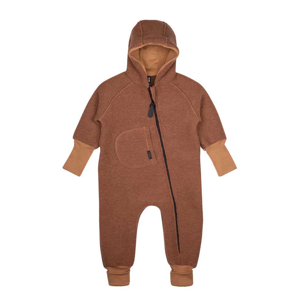 Pure Pure Baby Mädchen Jungen Wagenanzug Wollwalk Schurwolle