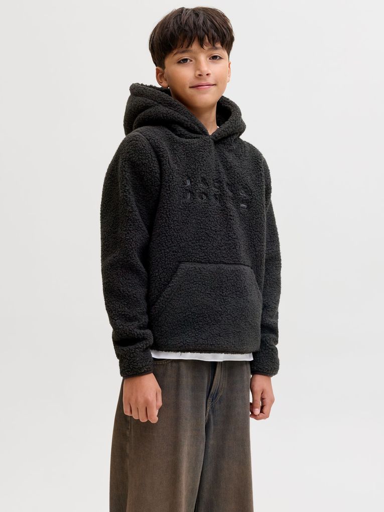 Jack & Jones Jungen Teddy-Sweatshirt JCOFLARE TEDDY SWEAT HOOD JNR