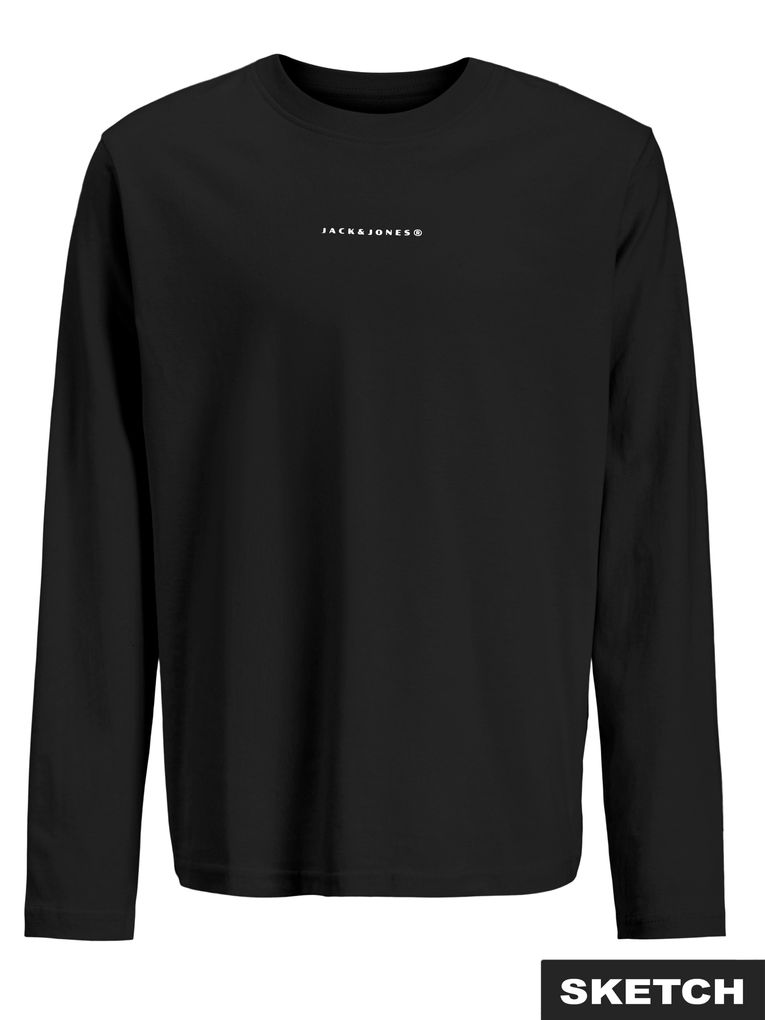 Jack & Jones Jungen Langarmshirt JCOPOINT BACK IMAGERY TEE JNR