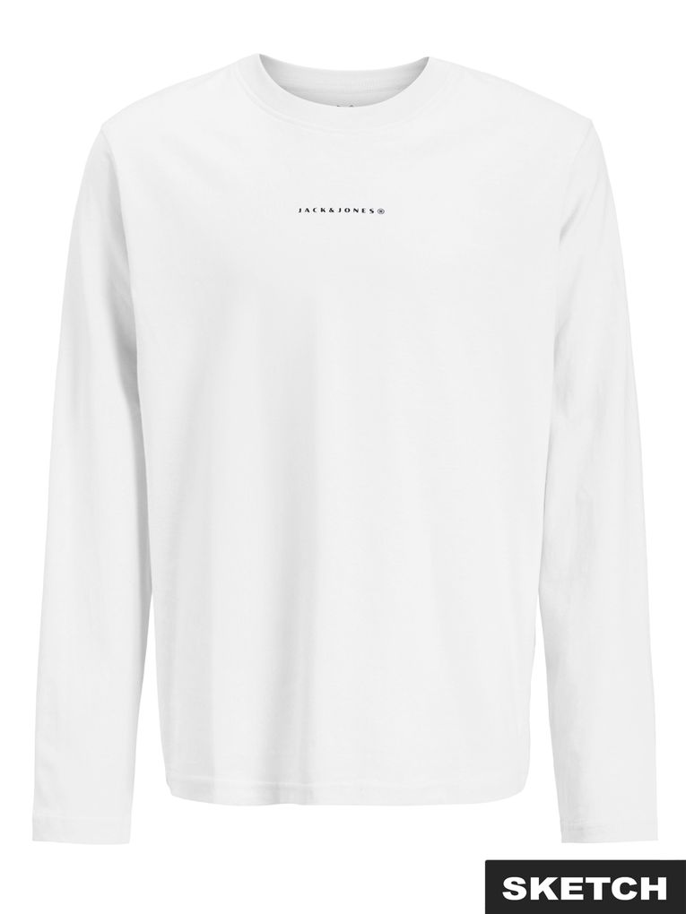 Jack & Jones Jungen Langarmshirt JCOPOINT BACK IMAGERY TEE JNR