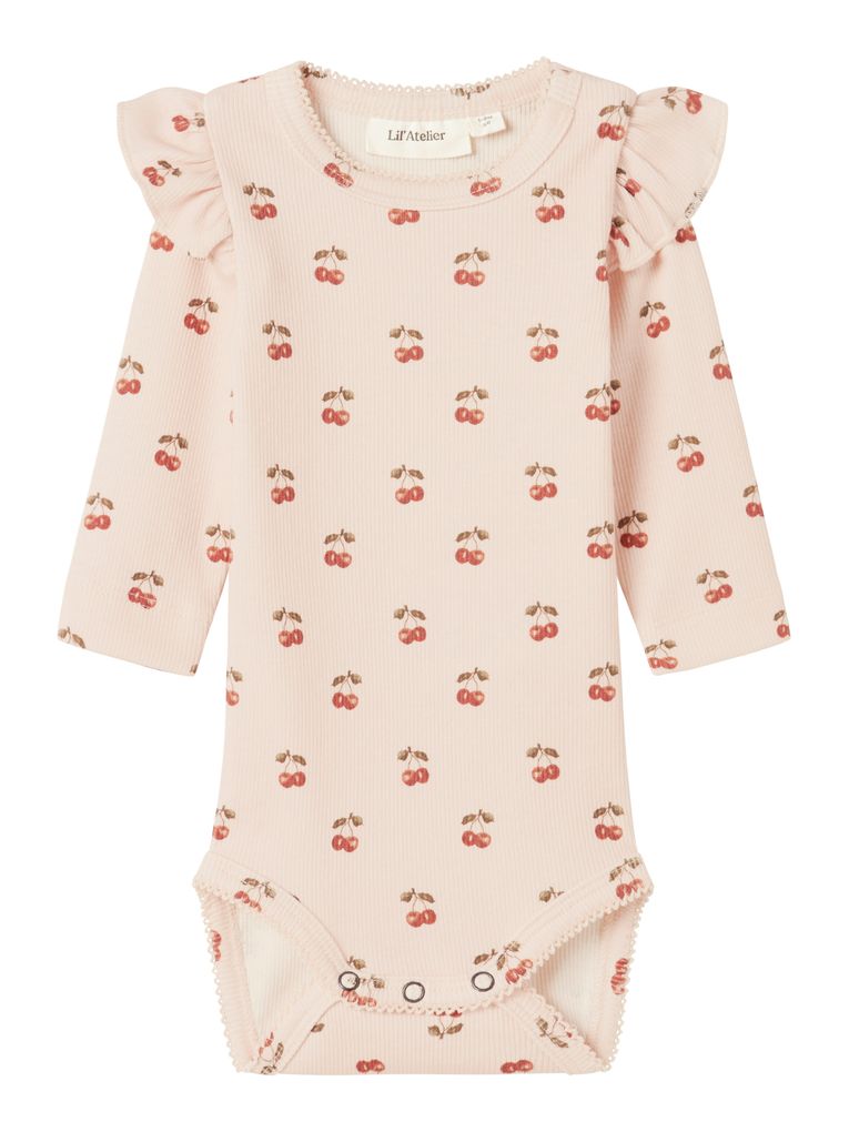 Name it Mädchen Langarmbody NBFLAVO EVE LS SLIM BODY LIL