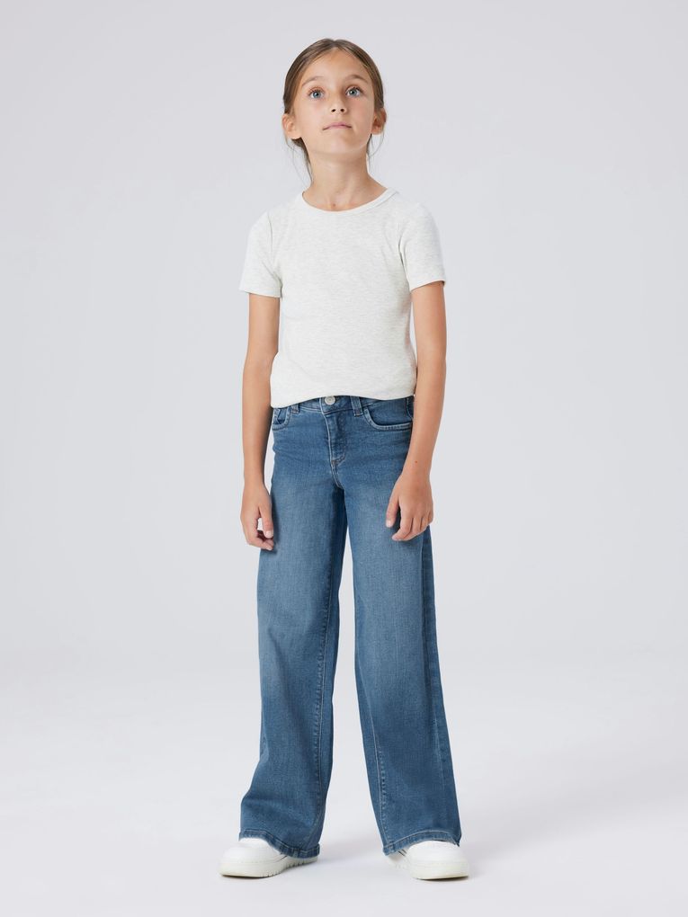 Name it Mädchen Jeans NKFPOLLY X-WIDE JEANS 3057-FR