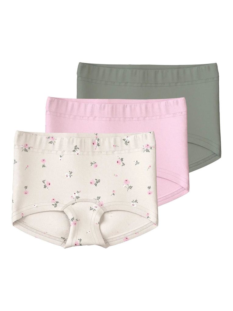 Name it Mädchen 3er Pack Slips NMFTIGHTS 3P JET STREAM FLOWER