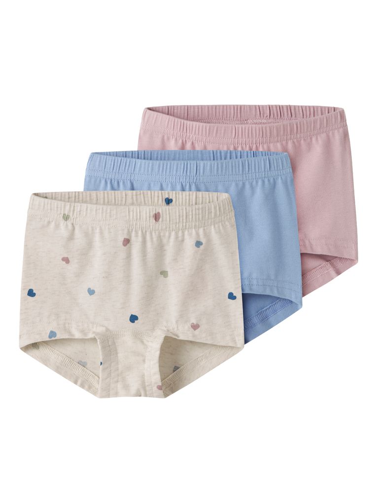 Name it Mädchen Hipster NMFTIGHTS 3P PEYOTE HEARTS