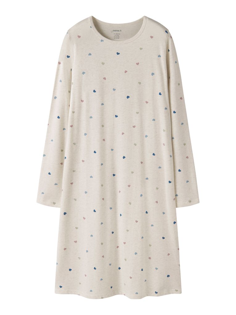 Name it Mädchen Nachthemd NKFNIGHTGOWN HEARTS