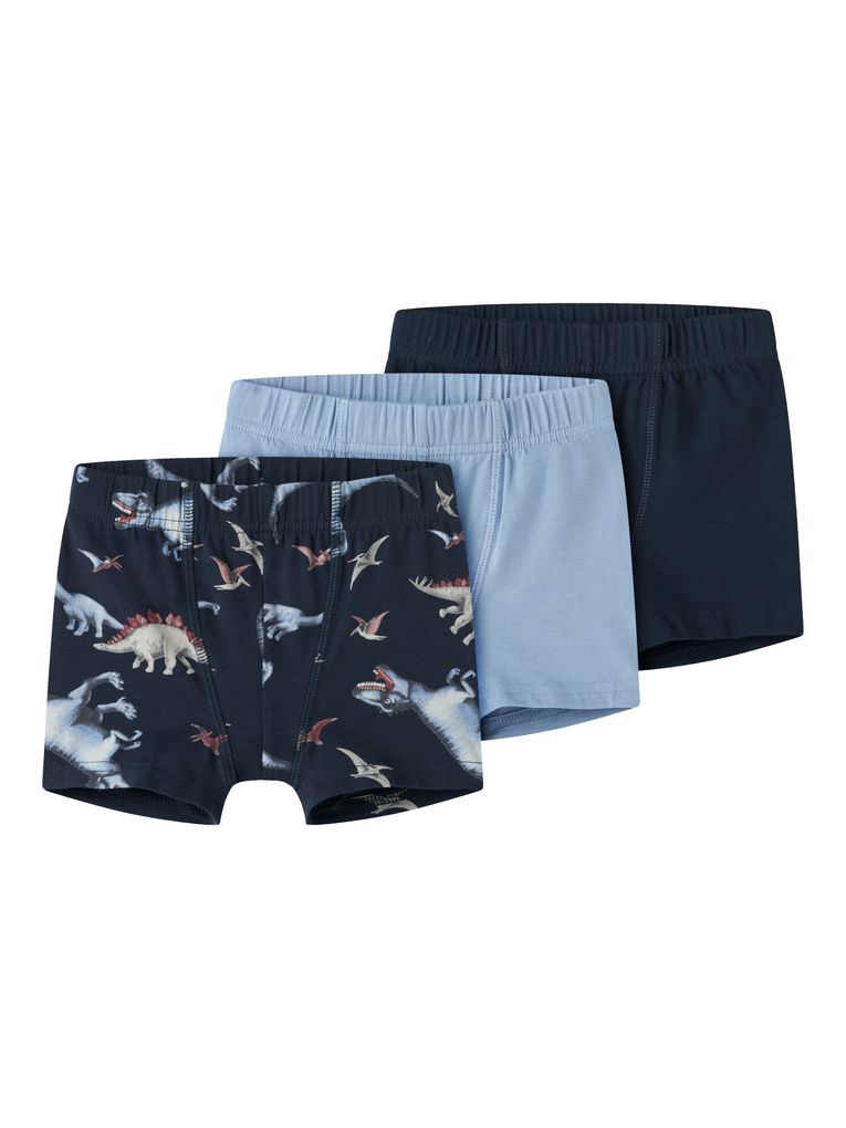 Name it Jungen 3er Pack Boxershorts NMMTIGHTS 3P NAVY DINO