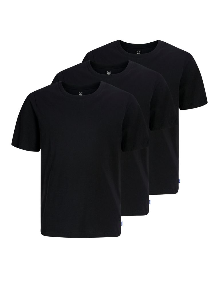 Jack & Jones Jungen 3er-Pack Kurzarm T-Shirts JJEORGANIC JNR