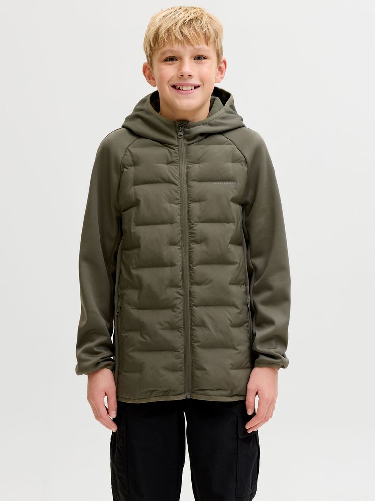 Jack & Jones Jungen Hybridjacke Kapuze JJEPERFECT JNR