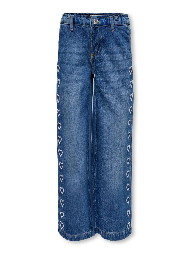 Kids Only Mädchen Wide-Fit Jeans KOGCOMET