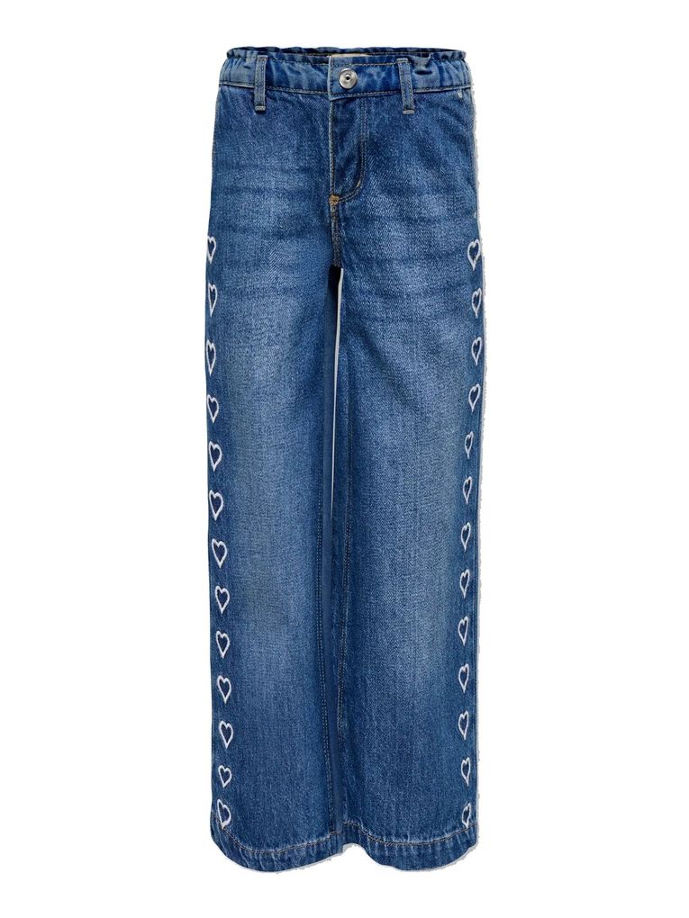 Kids Only Mädchen Wide-Fit Jeans KOGCOMET