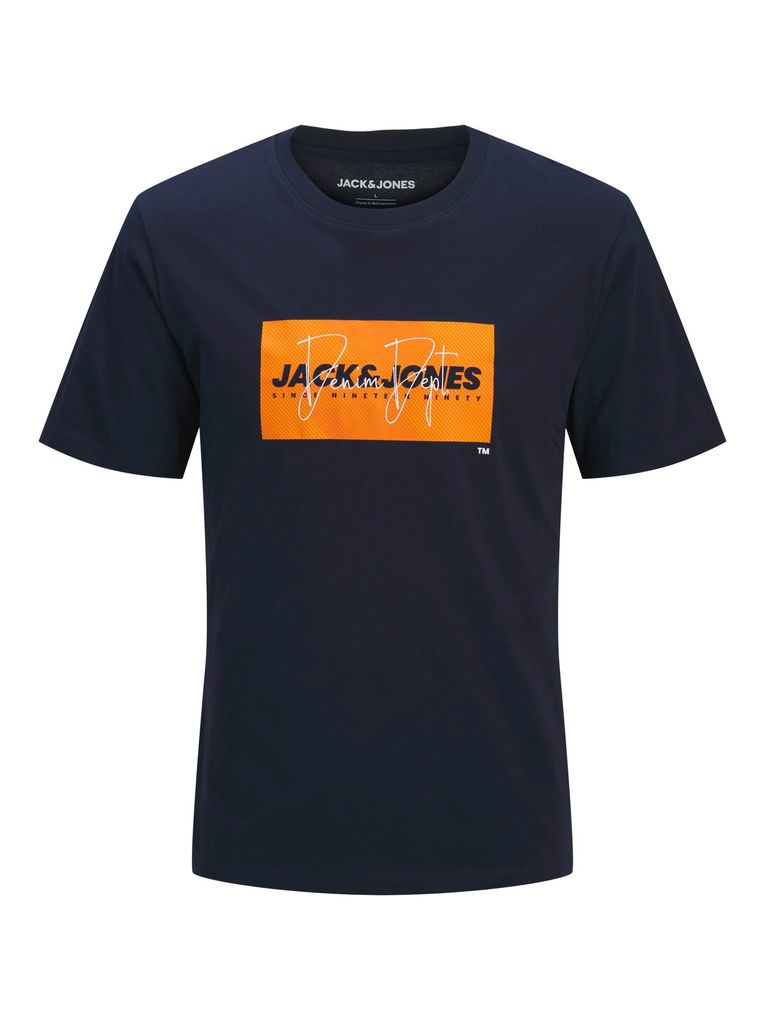 Jack & Jones Jungen T-Shirt Rundhals Print JJCOLE MNI