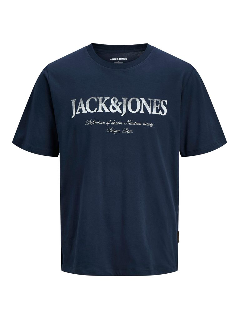 Jack & Jones Jungen T-Shirt Kurzarm Logo-Print JJDEVIN