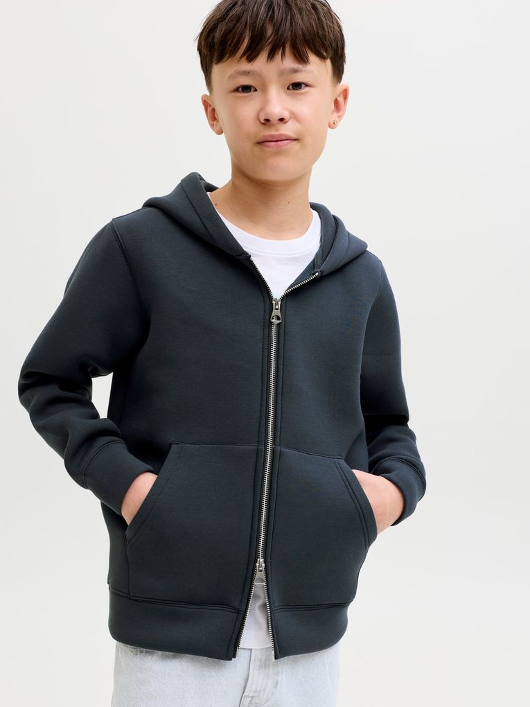 Jack & Jones Jungen Kapuzensweatjacke loose fit JCOCOVER JNR