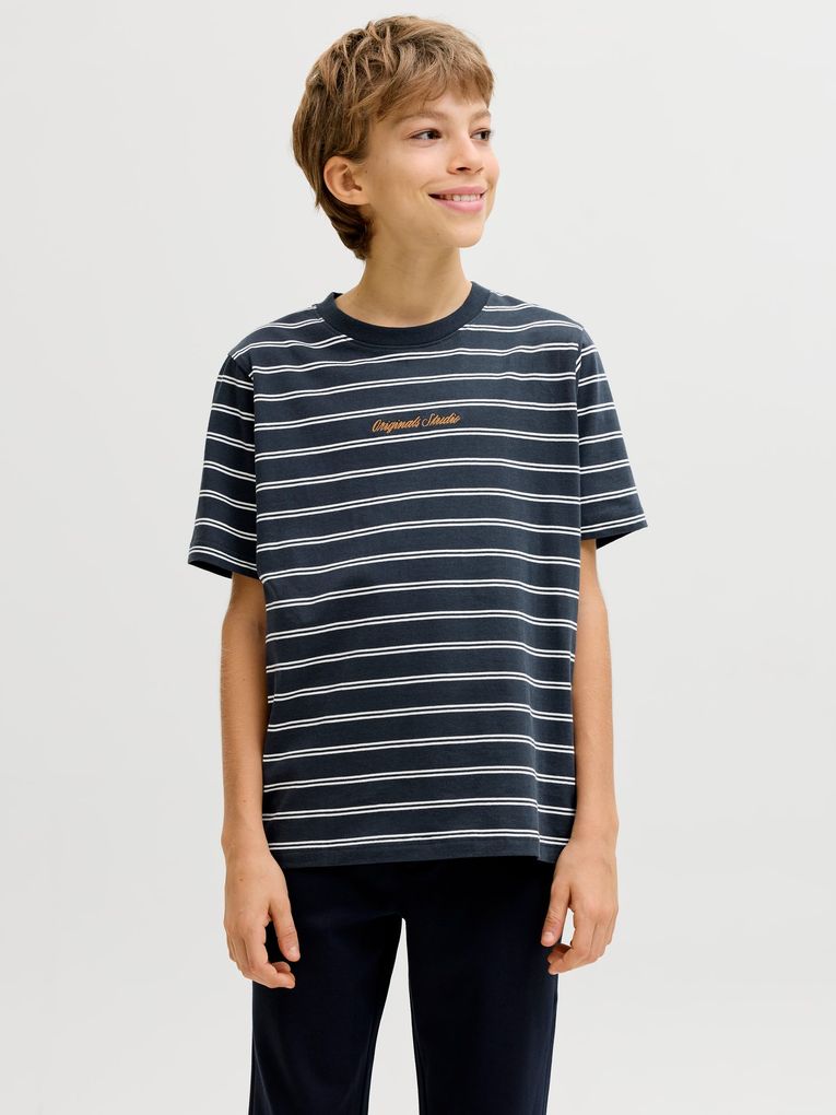 Jack & Jones Jungen gestreiftes T-Shirt JORNORREBRO