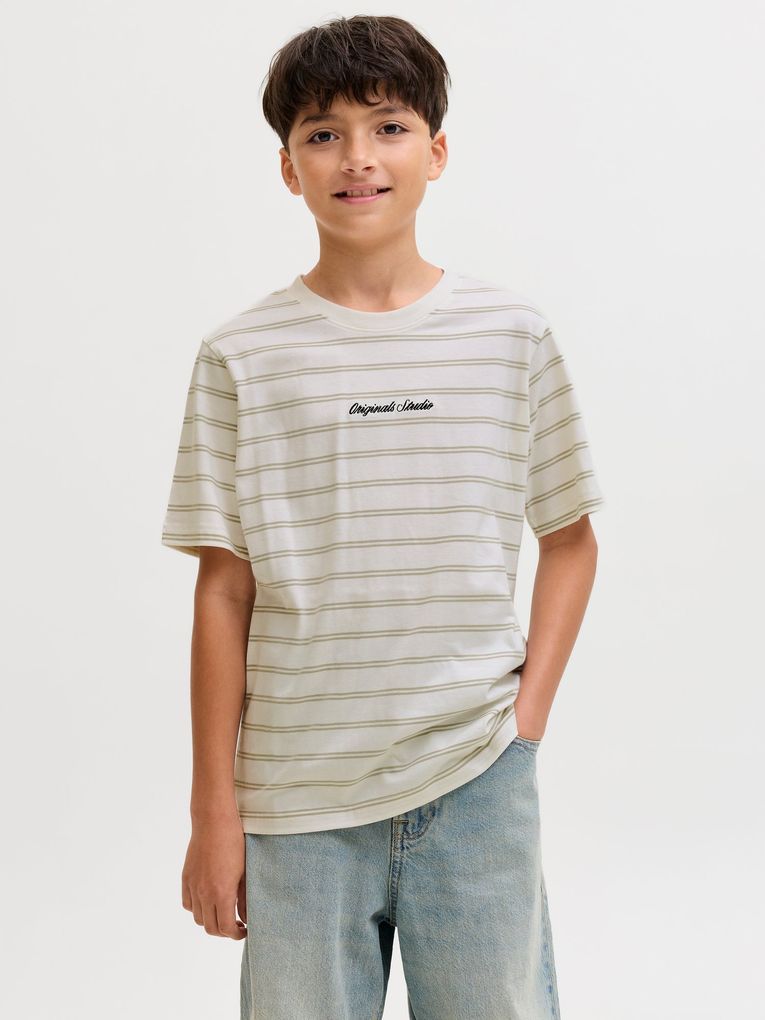Jack & Jones Jungen gestreiftes T-Shirt JORNORREBRO
