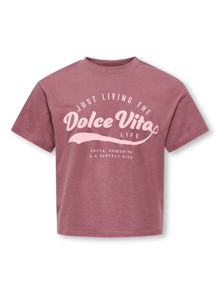 KIDS ONLY Mädchen T-Shirt Kurzarm mit Rückenprint KOGVILLA