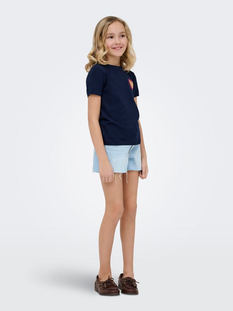 KIDS ONLY Mädchen High Waist Jeansshorts KOGROBYN