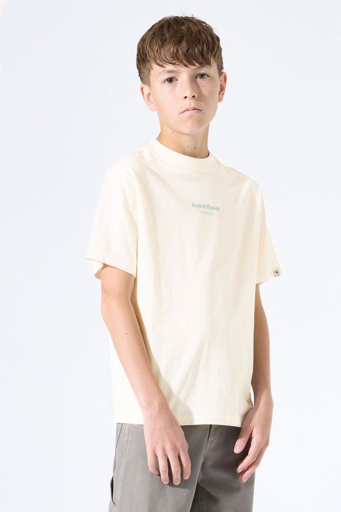 Garcia Jungen Kurzarm-T-Shirt loose fit mit Rückenprint