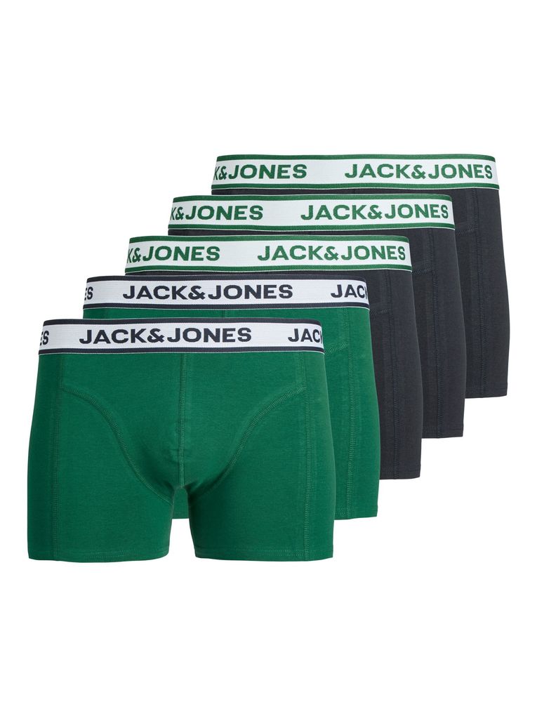 Jack & Jones Jungen 5er Pack Boxershorts JACNOLAN JNR