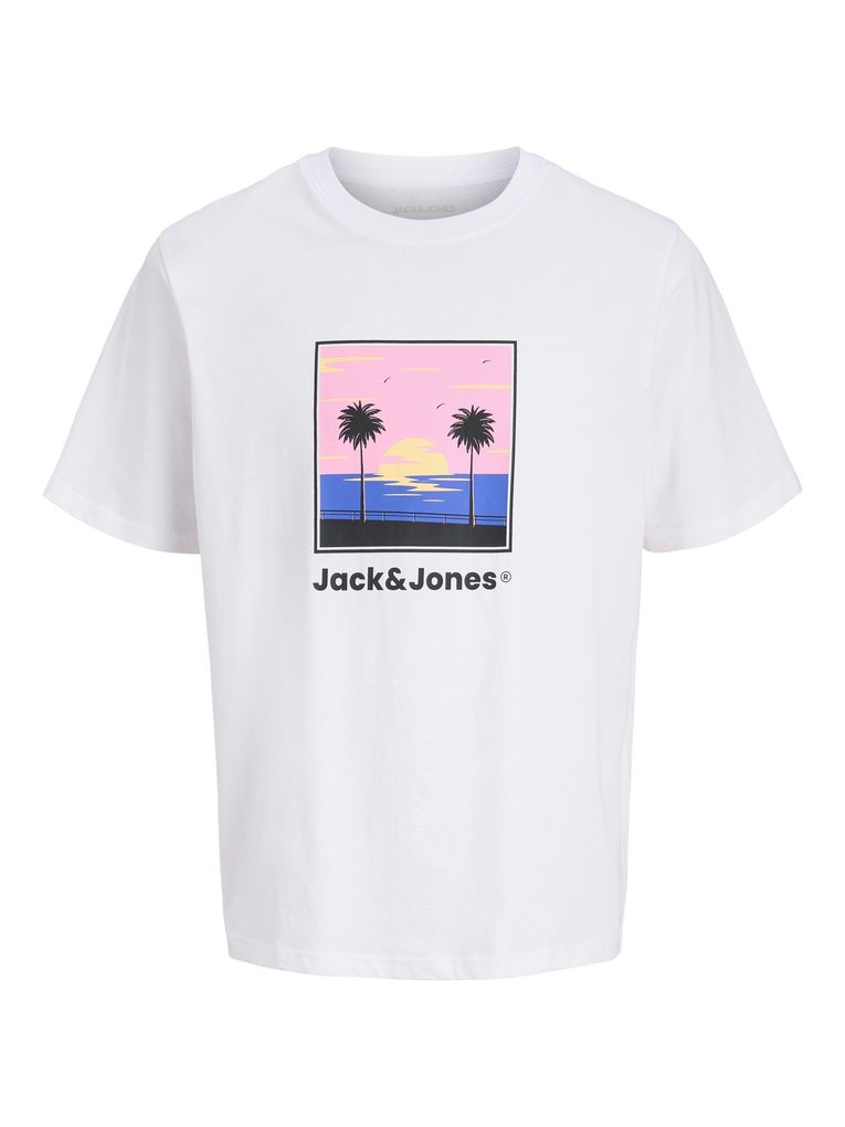 Jack & Jones Jungen T-Shirt Rundhals Relaxed Fit JJPERRY JNR