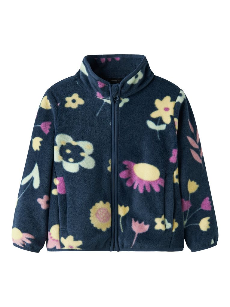 Name it Mädchen Fleece-Übergangsjacke Reißverschluss NMFMEEKO