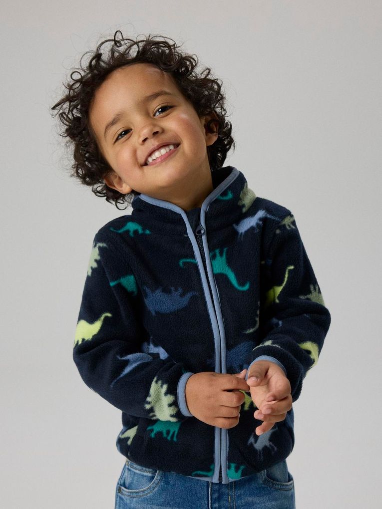 Name it Jungen Fleecejacke Übergangsjacke NMMMEEKO