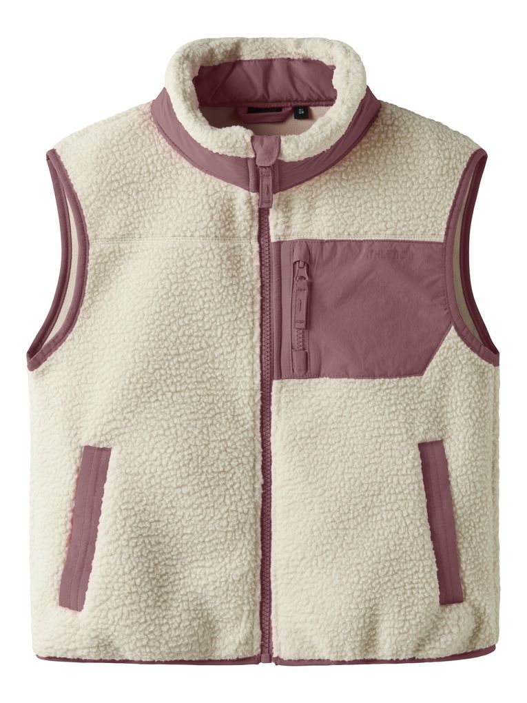 Name it Mädchen Teddyweste Übergangsweste NKFMILLER