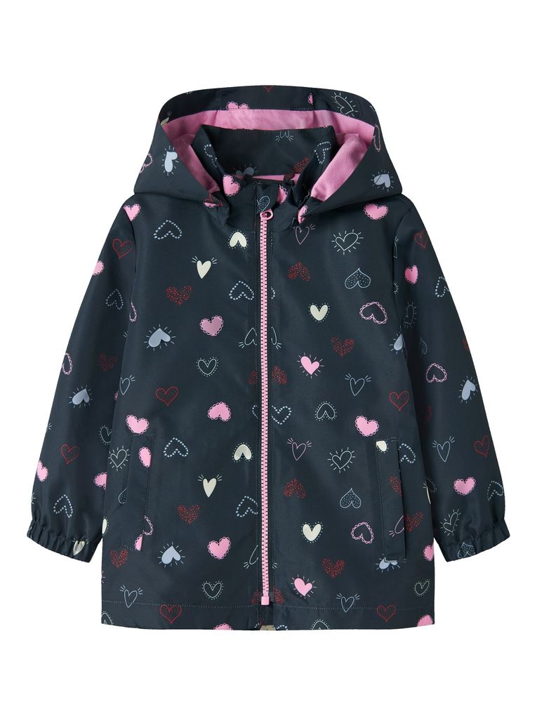 Name it Mädchen Übergangsjacke mit Kapuze NMFMAXI