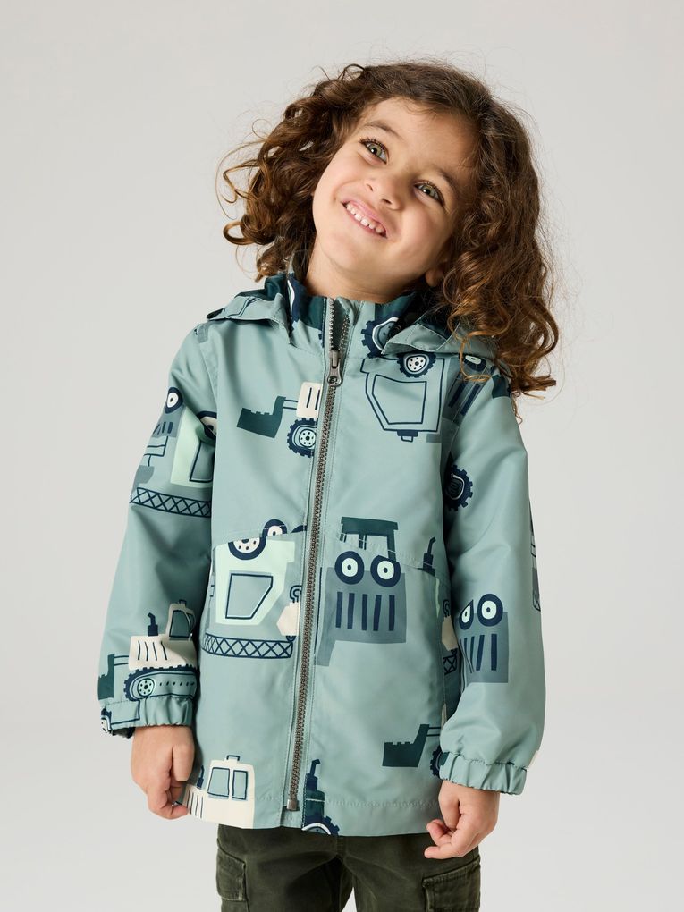 Name it Jungen Kinder-Übergangsjacke mit Kapuze NMMMAX