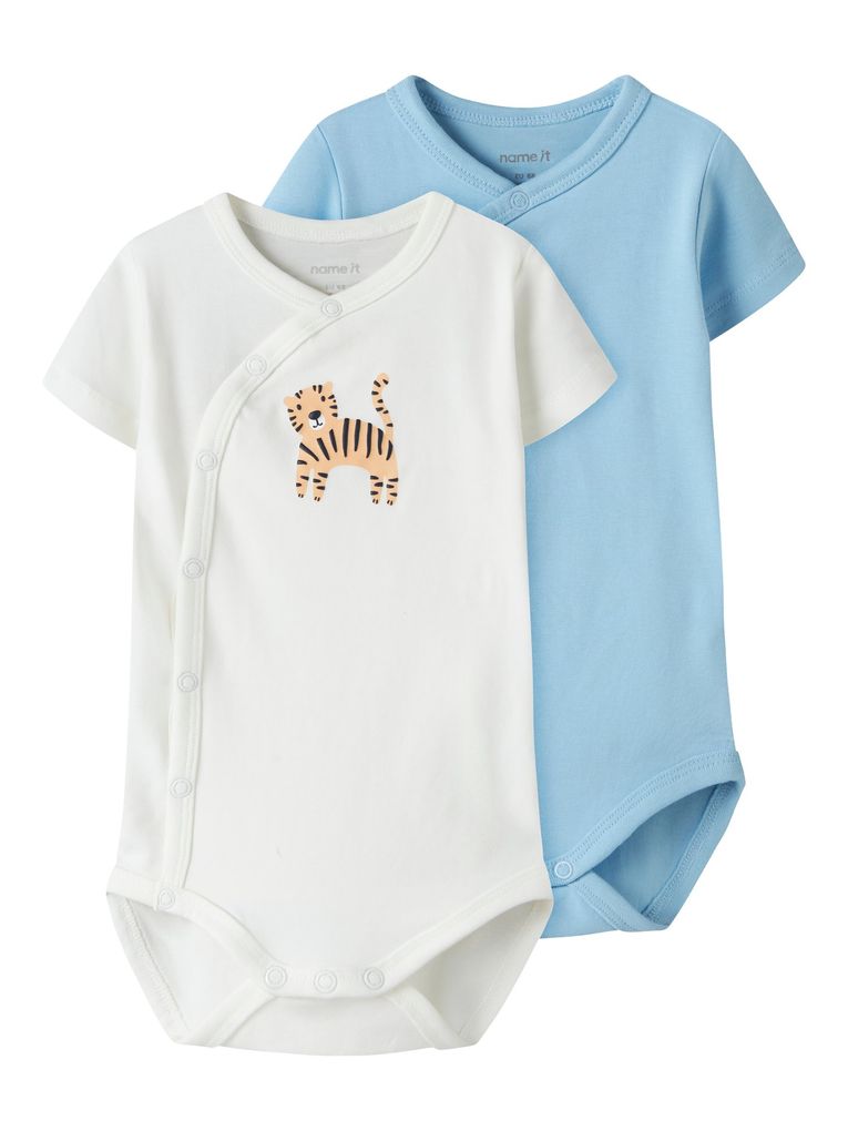 Name it Jungen 2er Pack Wickelbodys Kurzarm NBMVACION