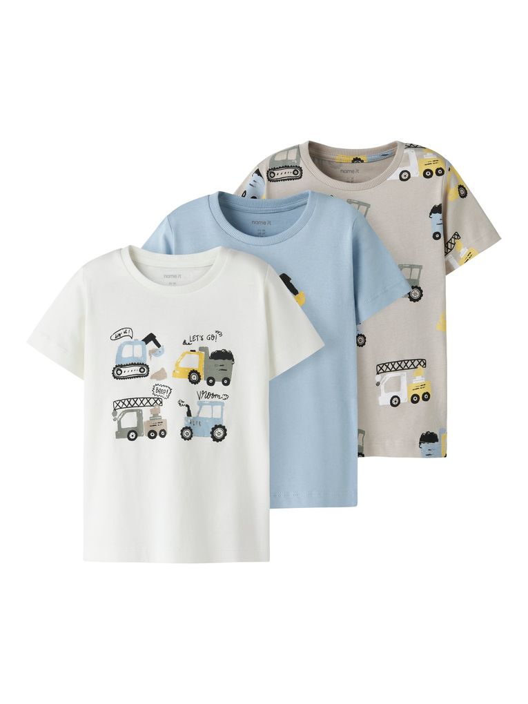 Name it Jungen 3er Pack T-Shirt NMMDANNY