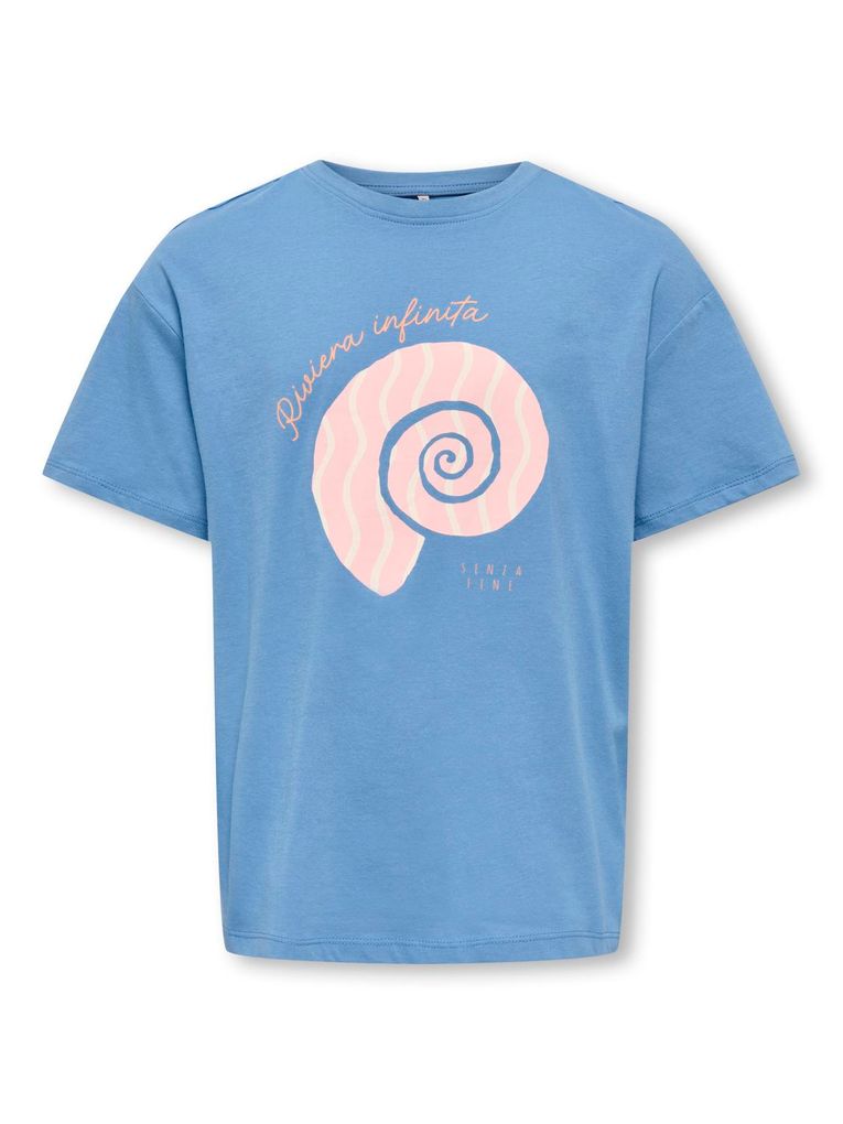 KIDS ONLY Mädchen Kurzarm T‑Shirt mit Print KOGJOANNA