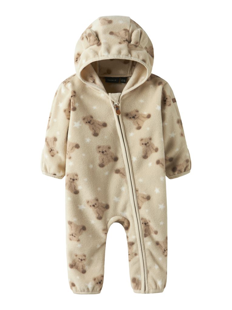 Name it Baby Fleece-Einteiler Overall Wagenanzug NBNMEEKO