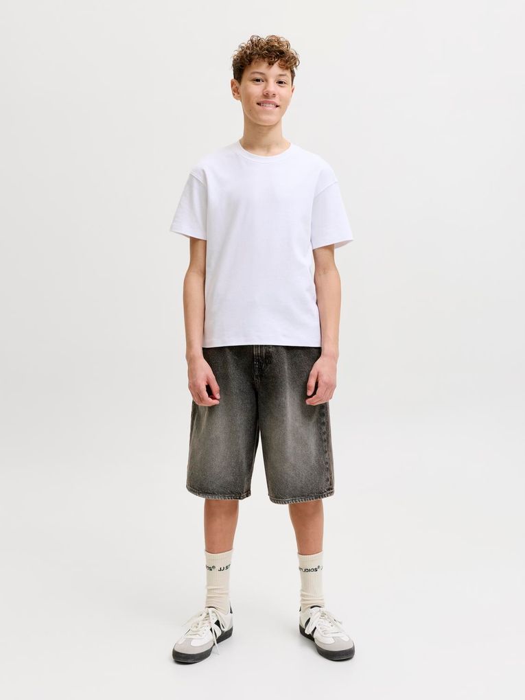 Jack & Jones Junior Jungen Baggy Jeansshorts Jjiron