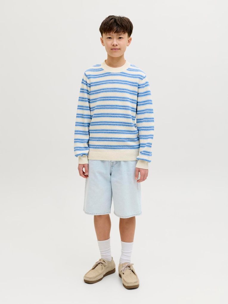 Jack & Jones Junior Jungen Baggy Jeansshorts Jjialex