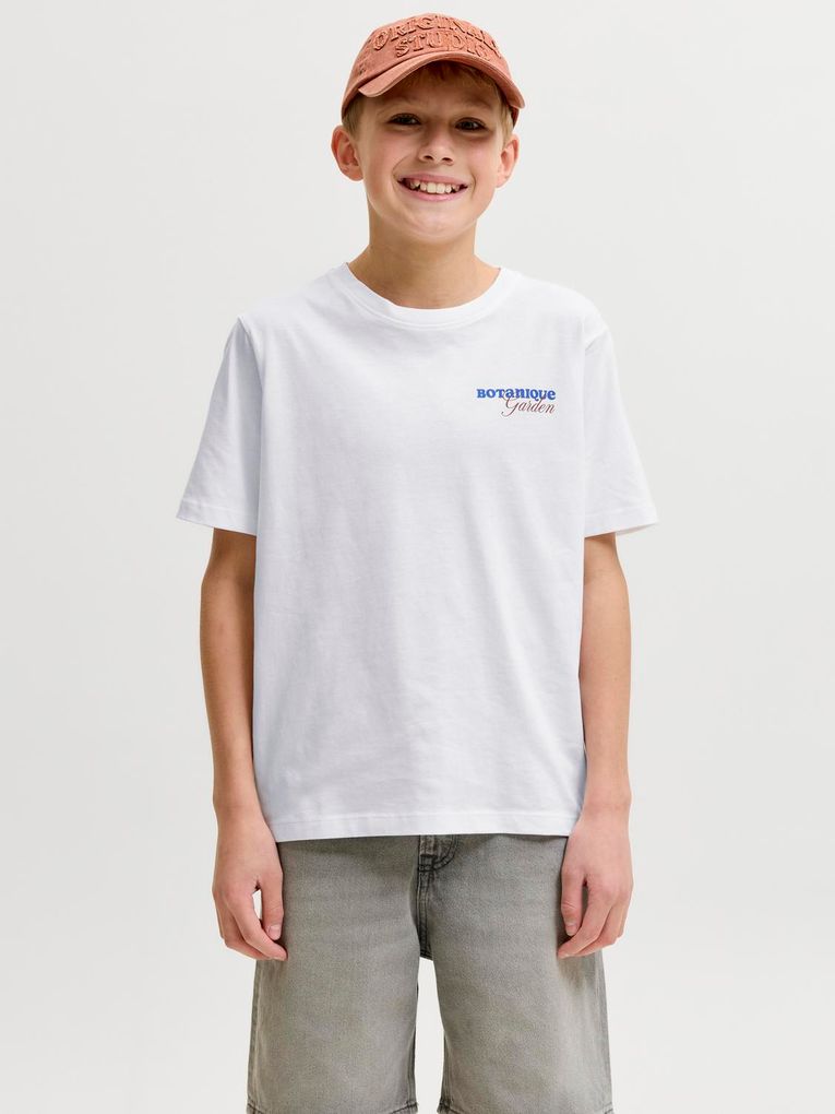 Jack & Jones Junior Jungen T-Shirt mit Rückenprint Jjbali