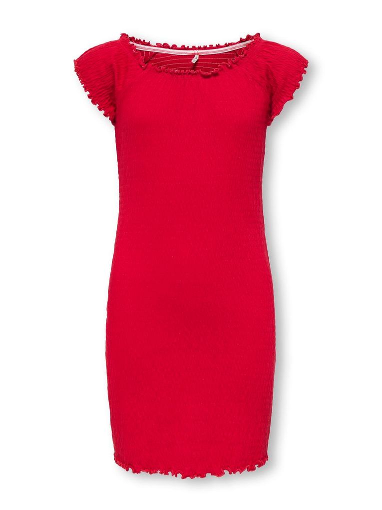 Kids Only Mädchen Kleid mit Kappenärmeln figurbetont Kogjojo