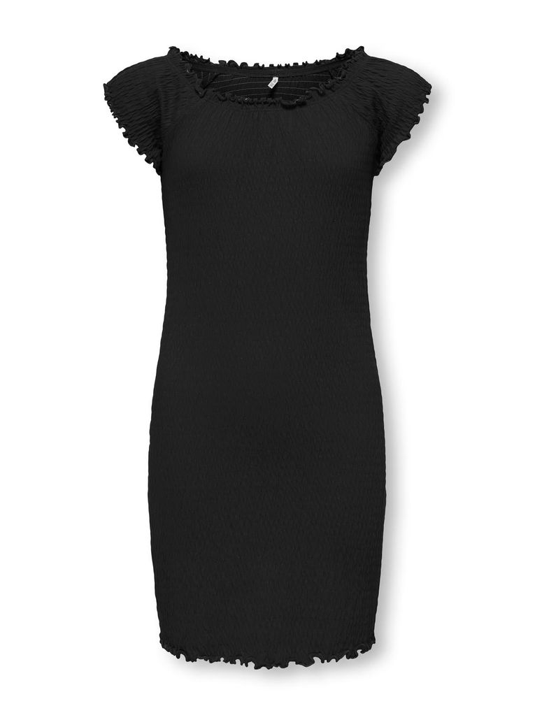 Kids Only Mädchen Kleid mit Kappenärmeln figurbetont Kogjojo
