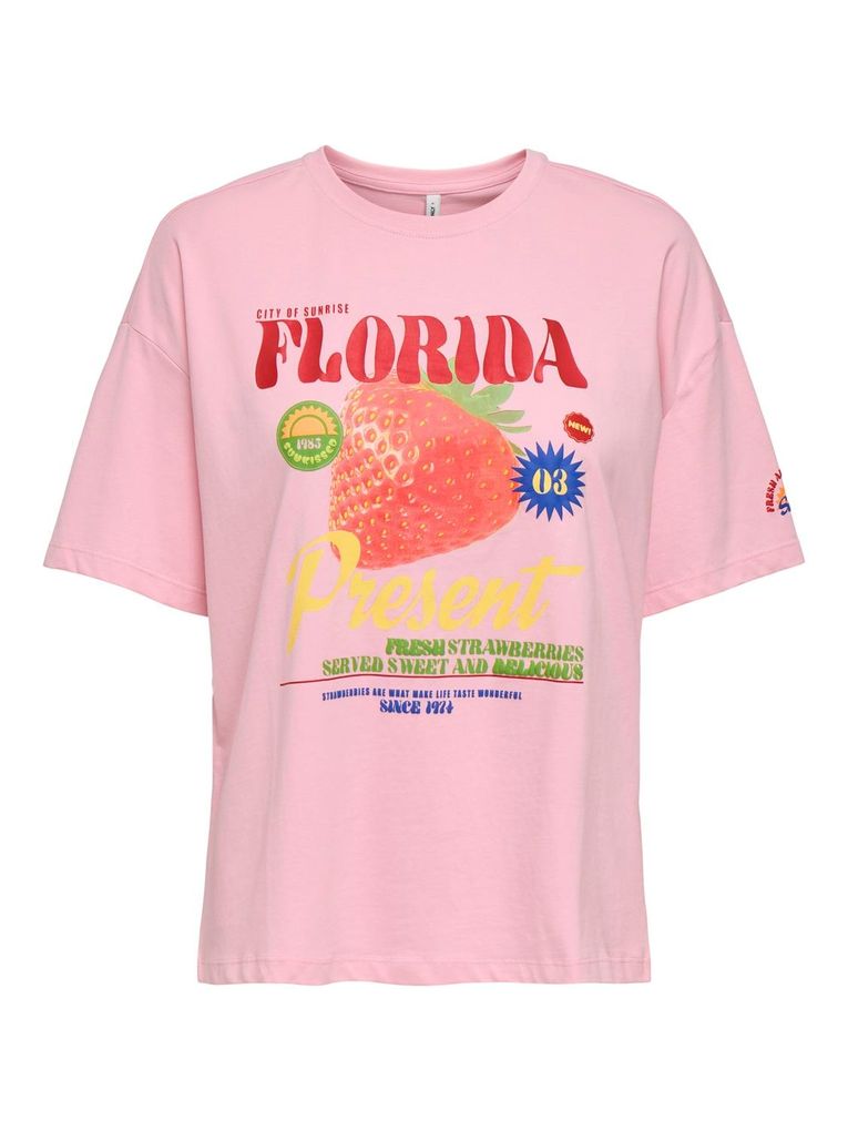 Kids Only Mädchen T-Shirt Rundhals Kogbolette