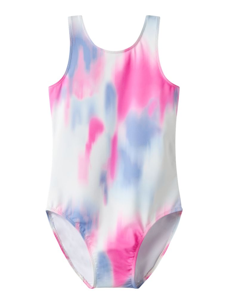 Name it Mädchen Badeanzug Batik-Optik Nkfzie