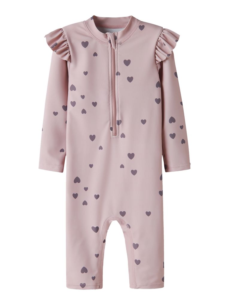 Name it Mädchen UV-Schutz Badeanzug Nmfzippa