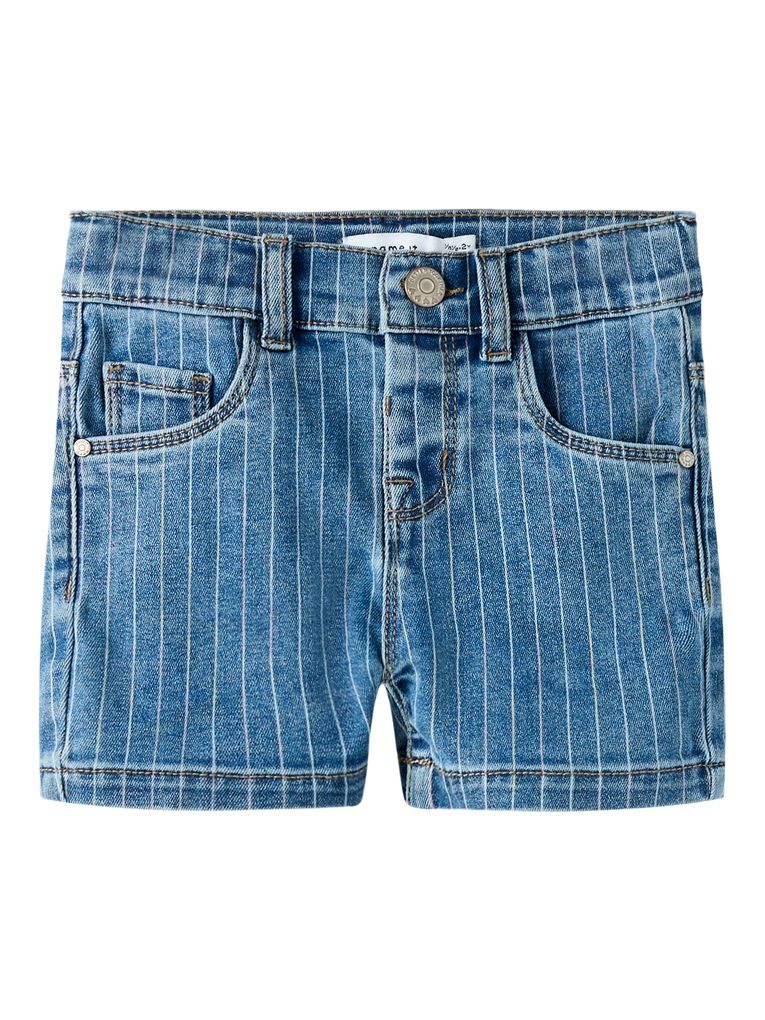 Name it Mädchen Jeansshorts Allover Print Nmfsalli