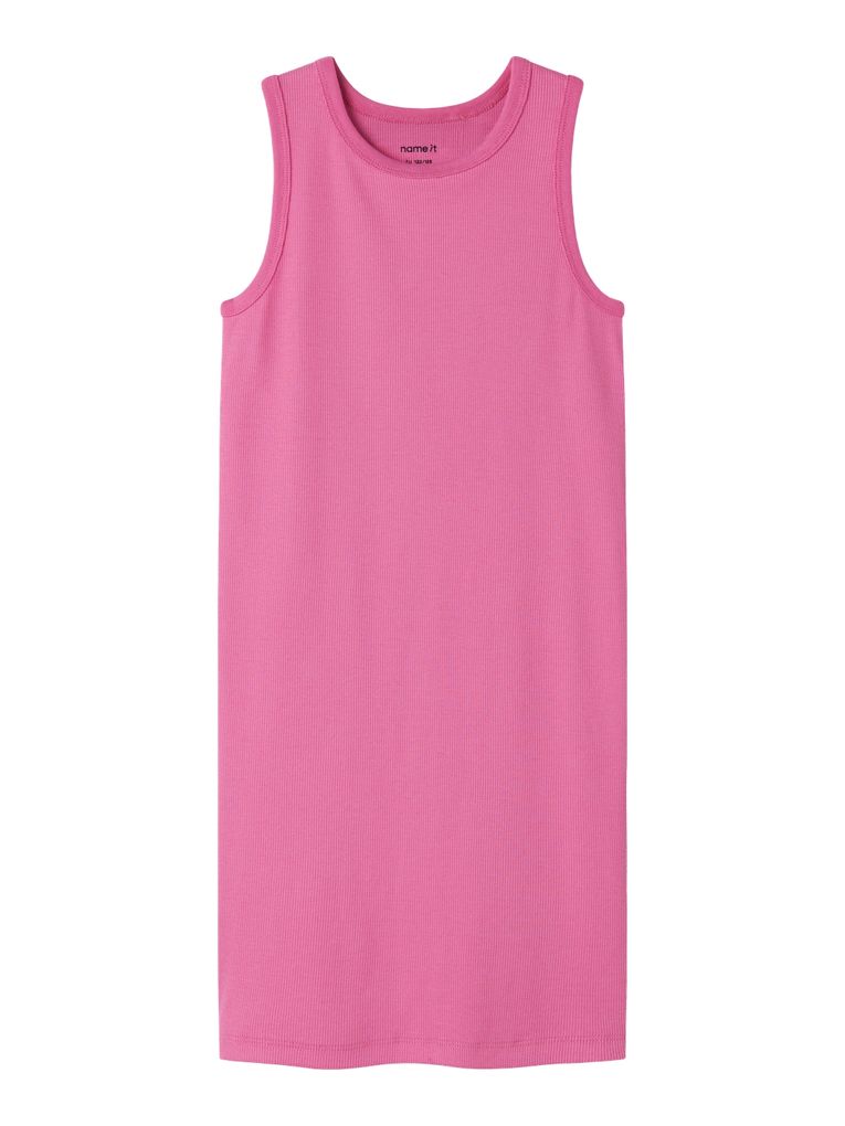Name it Mädchen Sommerkleid Rippjersey Slim Fit Nkfnakal