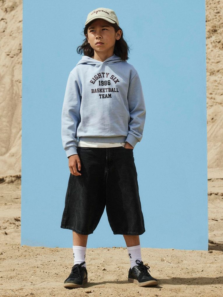 Name it Jungen Skater Jeans-Shorts Nkmben